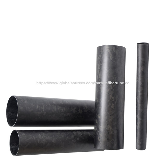 Tubos de fibra de carbono OEM ODM de sarja brilhante fosca 3K leve de alta qualidade personalizados por atacado SW Premium
