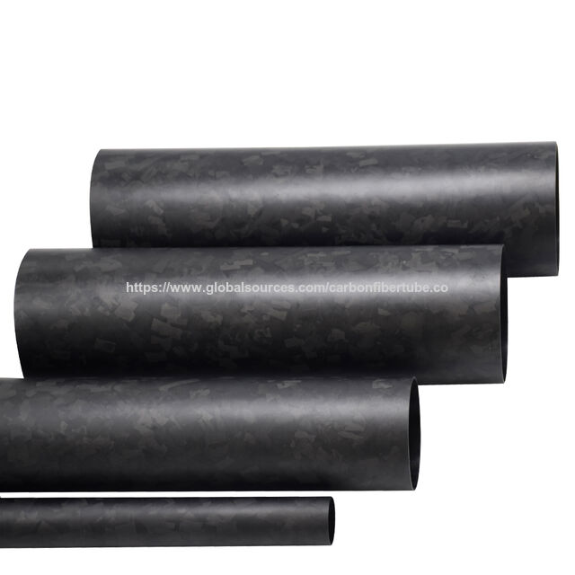 Tubos de fibra de carbono OEM ODM de sarja brilhante fosca 3K leve de alta qualidade personalizados por atacado SW Premium