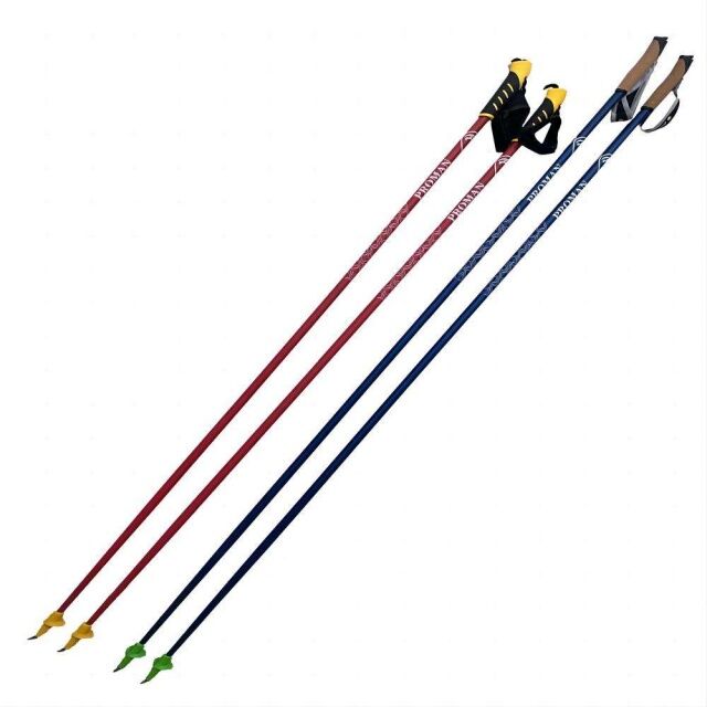 Bâtons de Ski Alpin en Fibre de Carbone Ultra Légers Personnalisés avec Logo et Couleur Sur Mesure, Poignée en Liège Durable, ODM OEM
