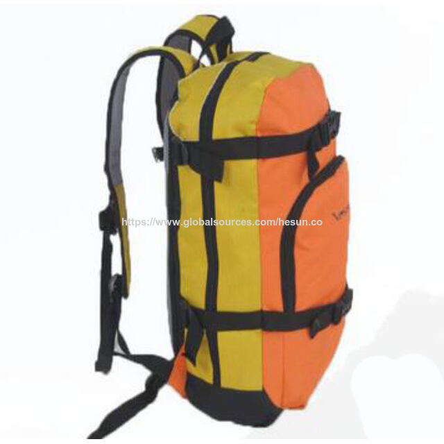 Mochila de poliéster 600D de doble color con respaldo de PVC, se aceptan pedidos OEM. Fabricación y venta al por mayor de mochilas personalizadas.