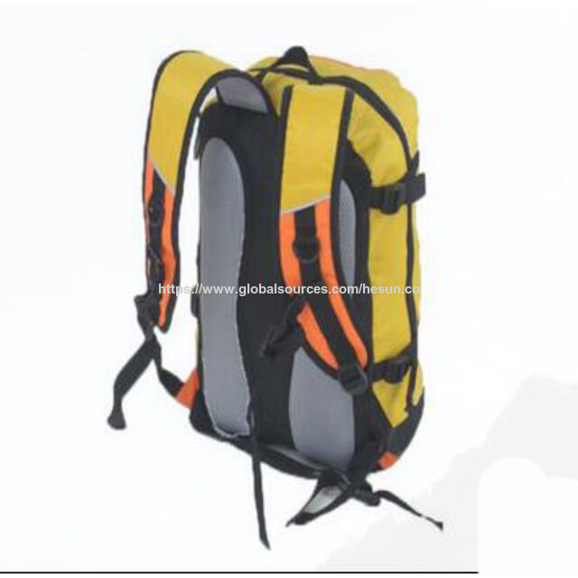 Mochila de poliéster 600D de doble color con respaldo de PVC, se aceptan pedidos OEM. Fabricación y venta al por mayor de mochilas personalizadas.