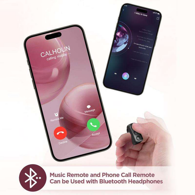 Hochwertiger TikTok-Fernbedienungs-Scrollring Page Turner Fingertip Video Controller Kabelloser Smart Ring für Telefon
