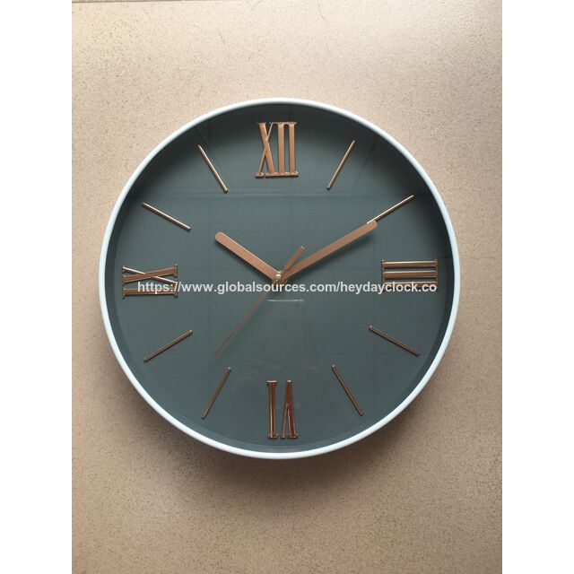 Minimalistische 3D-Zahlen Wanduhr, moderne, geräuschlose Uhr für Zuhause, Direktvertrieb ab Werk, Quarz-Uhr mit leichtem Luxus-Metallrahmen