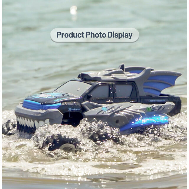 JJRC Voiture RC Sans Fil 2.4G Nouvelle Transfrontalière Huit Roues Motrices Tout Terrain Étanche Véhicule Tout-Terrain Jouet pour