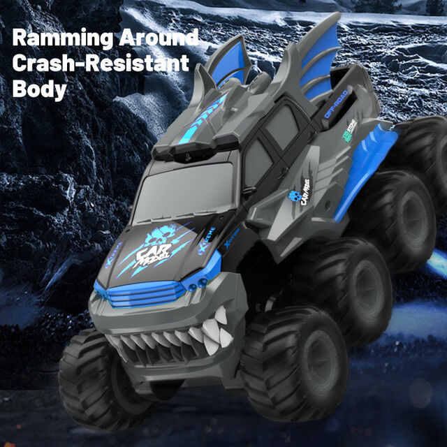 JJRC Voiture RC Sans Fil 2.4G Nouvelle Transfrontalière Huit Roues Motrices Tout Terrain Étanche Véhicule Tout-Terrain Jouet pour
