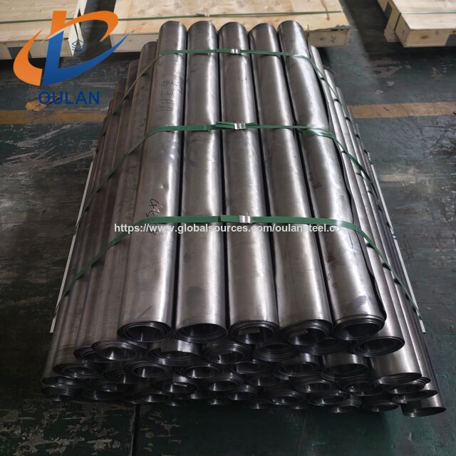 Contrepoids Rotatif pour Machines Lourdes Résistant aux Intempéries, Matériau Sb4 Sb6 ASTM B749 C97 L3, Taille 35mm, Feuille de Plomb