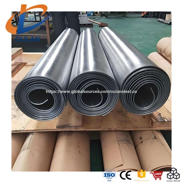Manchon de protection de radiographie de pipeline haute pression chimique résistant à la corrosion, matériau Sb4 Sb6 Plomb antimonial C97 ASTM B749 Taille