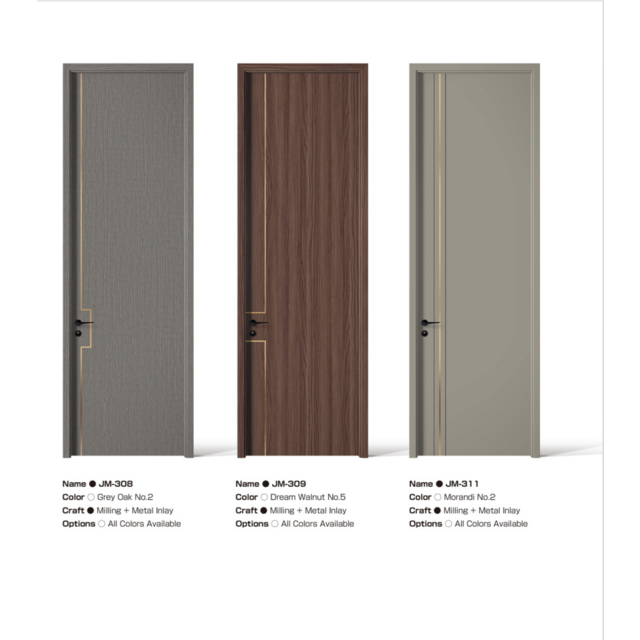 Moderne schwarze Aluminium-Eingangstür mit geometrischem Design, Smart Lock, hochsichere, stahlverstärkte Haustür für Haus & Villa