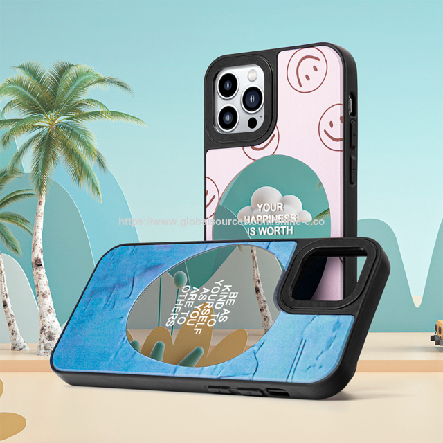 Tren Baru PC TPU Desainer Kustom Termal Seluler Penutup Ponsel Sublimasi Kosong Casing Ponsel Untuk Iphone 12 13 14 Plus Pro Max