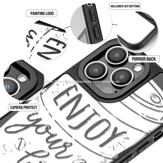 Tren Baru PC TPU Desainer Kustom Termal Seluler Penutup Ponsel Sublimasi Kosong Casing Ponsel Untuk Iphone 12 13 14 Plus Pro Max