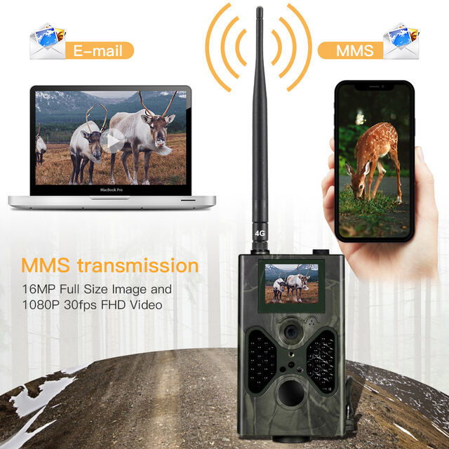 GSM 2G Wildkamera 1080P 12MP 940nm Nachtsicht Wasserdichte Mobilfunkkamera