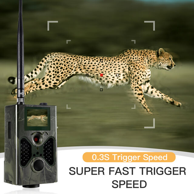 GSM 2G Wildkamera 1080P 12MP 940nm Nachtsicht Wasserdichte Mobilfunkkamera
