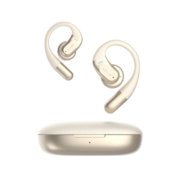 LDNIO T12 Nouveaux Écouteurs à Conduction Osseuse à Oreille Ouverte, Bluetooth 5.4, 6H d'Autonomie, Résistants à la Transpiration, Parfaits pour la Course/les Jeux/l'Entraînement