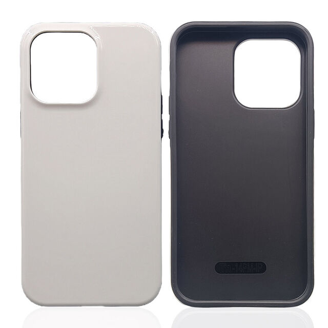 Wholesale Wear-resistant 3D Sublimation 2 in 1 Coated Phone Case Used with heat transfer machine for iPhone 14 Pro Max
