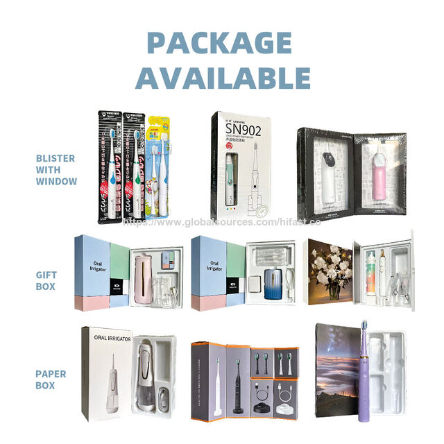 Irigator Oral Portabel Tanpa Kabel, IPX8 Tahan Air, Pembersih Gigi Isi Ulang dengan Tangki yang Dapat Dilepas, Pembersihan Flossing Profesional