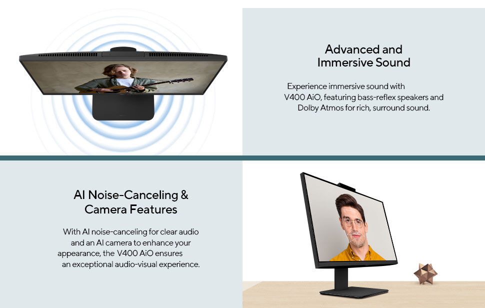 All-in-one Desktop For Multitasking: 23.8