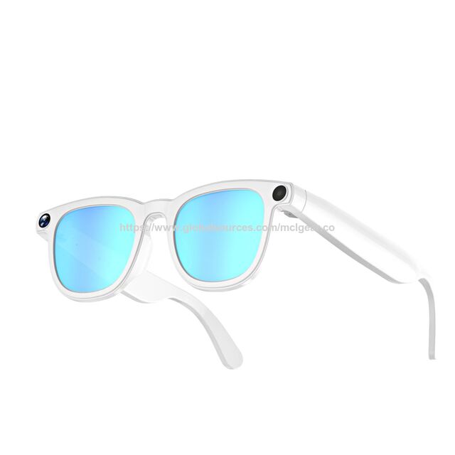HeyCyan App, 8MP Smart Glasses, KI-Brille mit Unterstützung für Video- und Fotoaufnahmen, WLAN-Übertragung und Bluetooth-Anrufe, intelligente Sonnenbrille