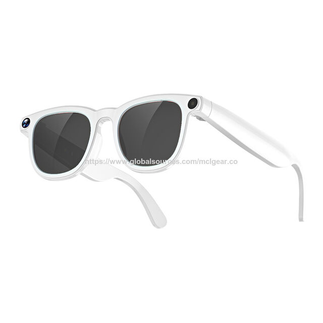 HeyCyan App, 8MP Smart Glasses, KI-Brille mit Unterstützung für Video- und Fotoaufnahmen, WLAN-Übertragung und Bluetooth-Anrufe, intelligente Sonnenbrille
