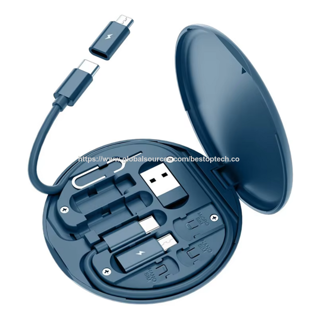 Kit de Adaptador Atacado de Acessórios para Celular em Tendência 2026, Carregamento Rápido de 60w, Suporte para Celular, Conjunto de Presente Promocional para Viagem