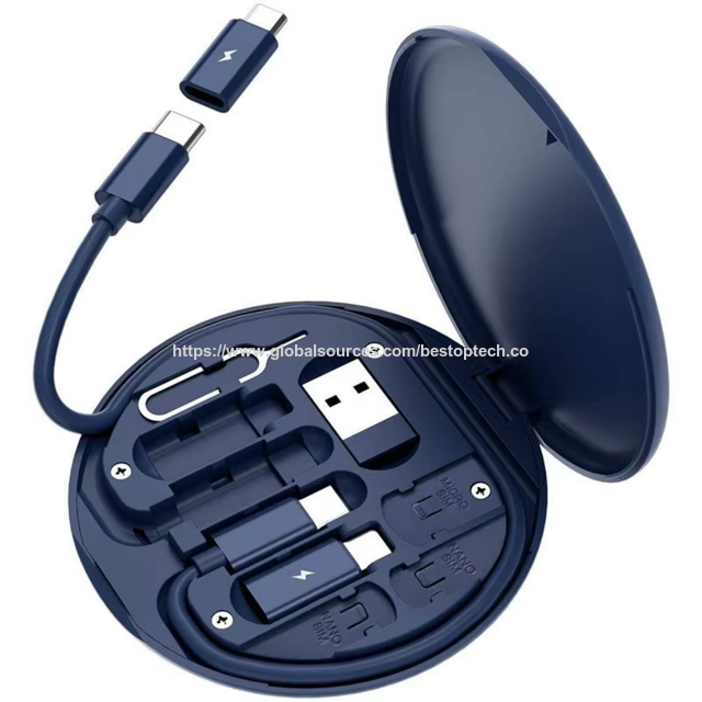 Kit de Adaptador Atacado de Acessórios para Celular em Tendência 2026, Carregamento Rápido de 60w, Suporte para Celular, Conjunto de Presente Promocional para Viagem
