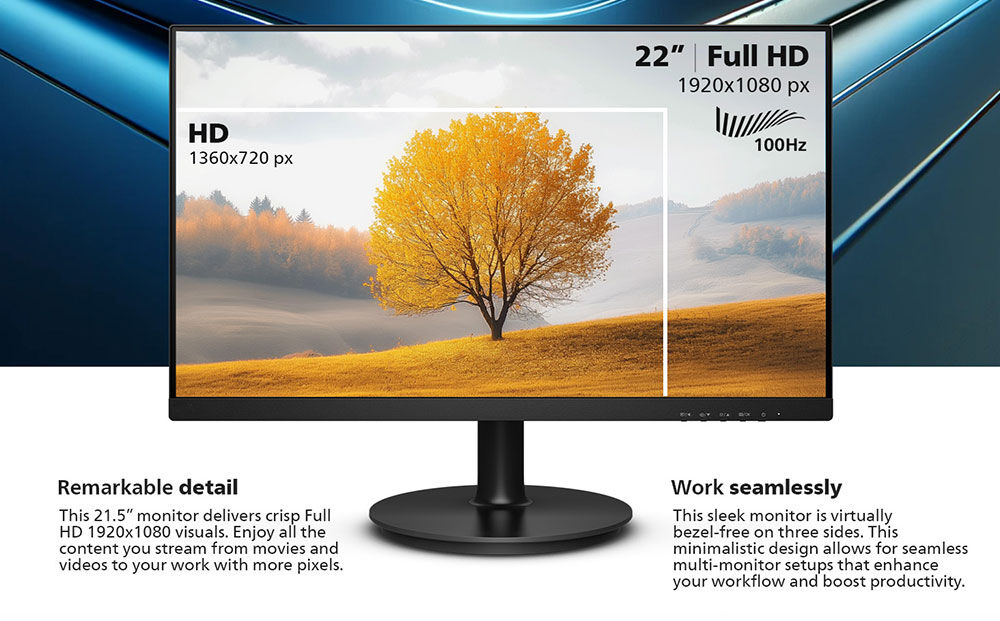 All In One Pc, Desktop Computer, 22'' Led Display, Wifi 5, Bluetooth ...