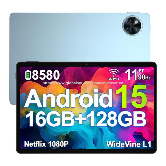 Tablet Android 15 de 15,6 polegadas com processador T606, 16 GB de RAM, 128 GB de armazenamento, WiFi 4G e bateria de longa duração a preço acessível para entretenimento
