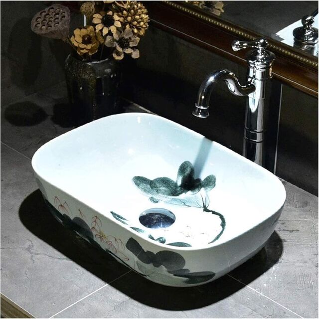 Lavabo en Céramique de Qualité Supérieure avec Livraison Rapide pour une Performance Durable dans la Salle de Bain