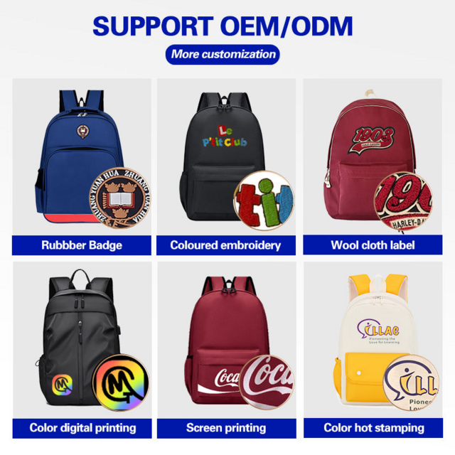 Großhandel Schultasche Neuer Studentenrucksack Wasserdicht Benutzerdefiniertes Design Laptopfach Universitätsrucksack
