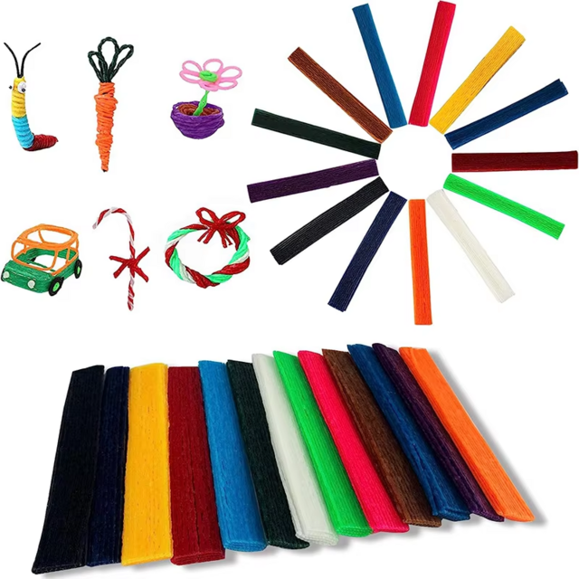 Venta al por mayor de fábrica, herramientas preescolares, manualidades artísticas para niños, cera de pipa, barras de cera de abeja, barras de hilo para niños