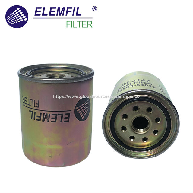 Fuel filter DFJ147 With high quality and full size Media, replace for 23303-54010 WF8172 WK815/80