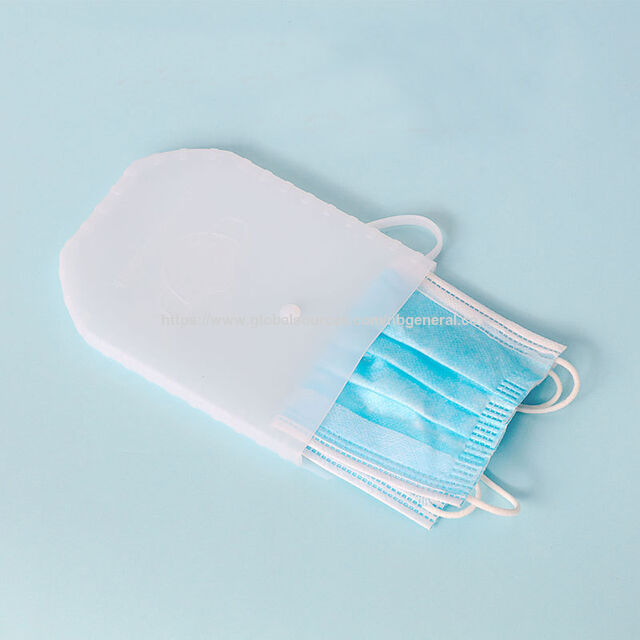 Estojo de armazenamento temporário para máscara facial de silicone portátil de fácil abertura, mais vendido na Amazon em 2022