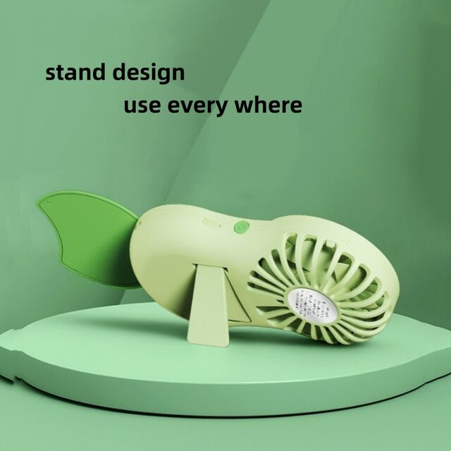 Ventilateur de bureau rechargeable avec miroir, ventilateur à main, miroir de beauté, mini ventilateur de poche portable pour le refroidissement extérieur, cadeau Promate pour l'été