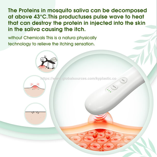 Alívio para Picadas de Insetos e Mosquitos, Caneta Calmante para Coceira