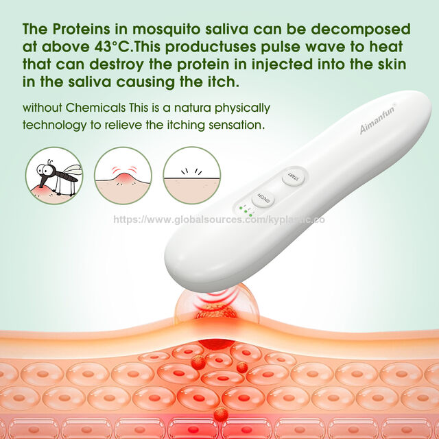 Alívio para Picadas de Insetos e Mosquitos, Caneta Calmante para Coceira
