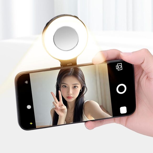 Bestseller Magnetische LED-Füllleuchte mit Spiegel Selfie Füll-LED-Leuchte Vlogging-Leuchte