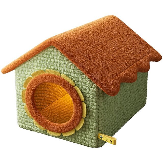 Casa de Girassol Ninho, casa de gato, casa de cachorro