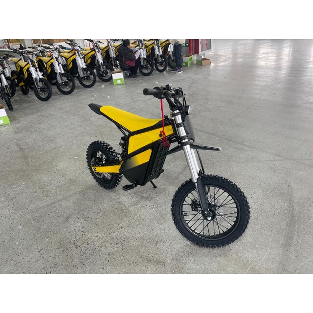 Moto Eléctrica de Cross para Adolescentes 3000W 52V26AH / 60V30AH Todoterreno 14"/12" 17"/14" Frenos Hidráulicos Velocidad Máxima 70 km/h (43.5 MPH)