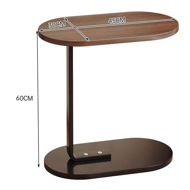 Mesa de Centro Lateral Redonda de Luxo Leve Moderna por Atacado, Mesa de Café Lateral para Sofá para Casa, Sala de Estar Pequena