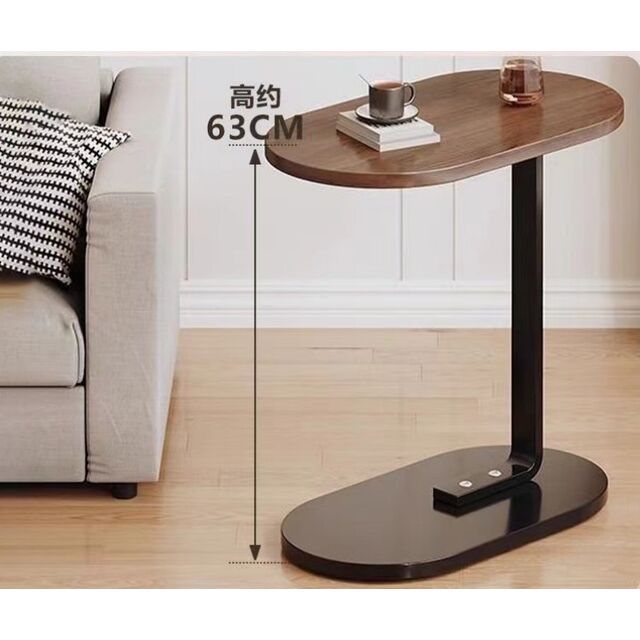 Mesa de Centro Lateral Redonda de Luxo Leve Moderna por Atacado, Mesa de Café Lateral para Sofá para Casa, Sala de Estar Pequena