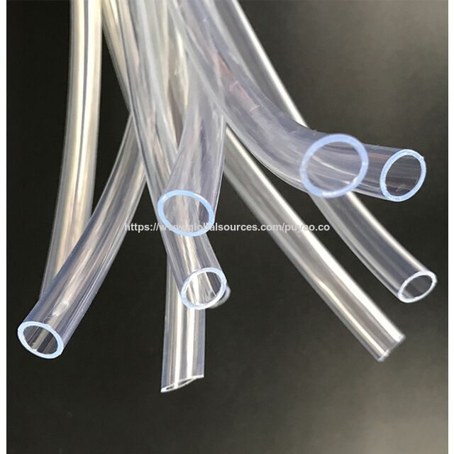 Tuyau en PVC ignifuge et ignifuge à extrémité ouverte, tuyau en PVC de forme spéciale, tuyau de qualité alimentaire médicale