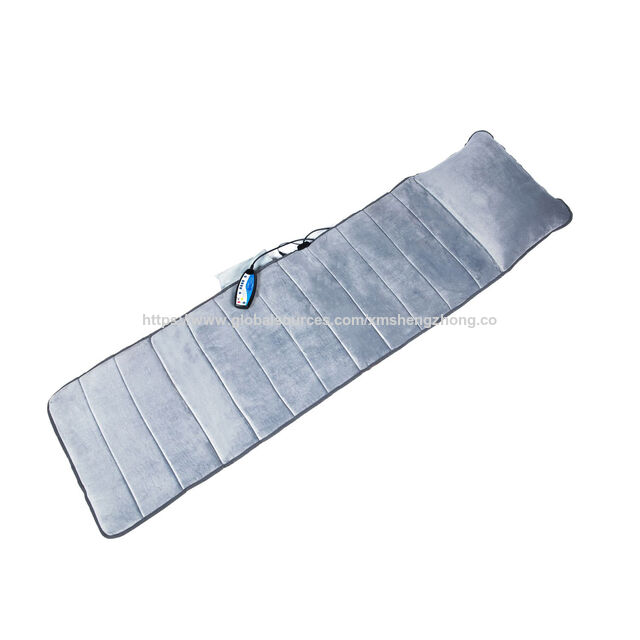 Matelas de Massage Vibrant Complet du Corps avec 10 Moteurs et Oreiller en Gros