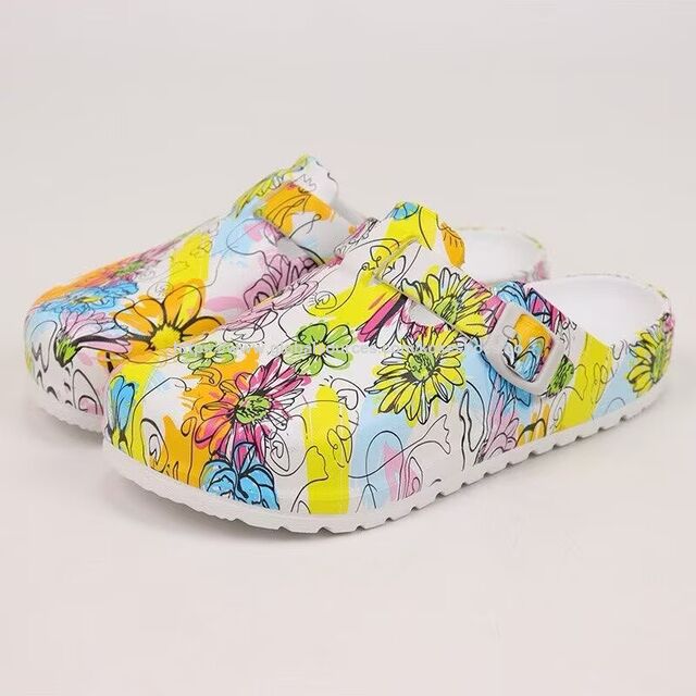 Sabots de Jardin d'Extérieur | Chaussures Design Antidérapantes et Tendance pour Femmes