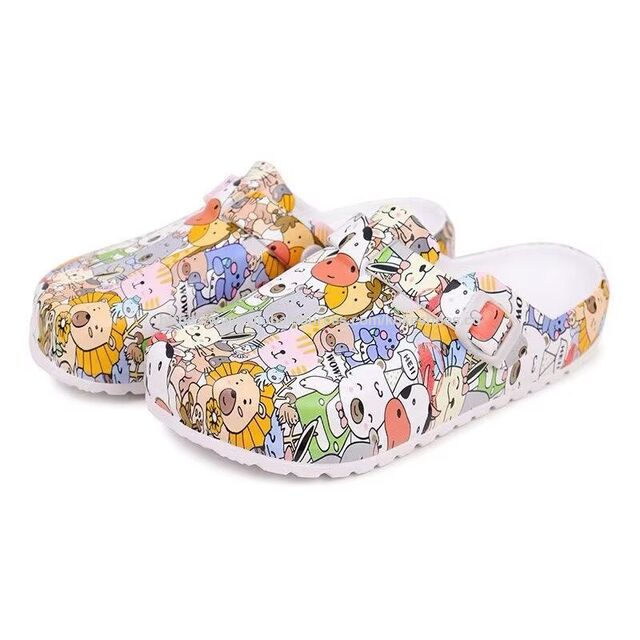 Sabots de Jardin d'Extérieur | Chaussures Design Antidérapantes et Tendance pour Femmes