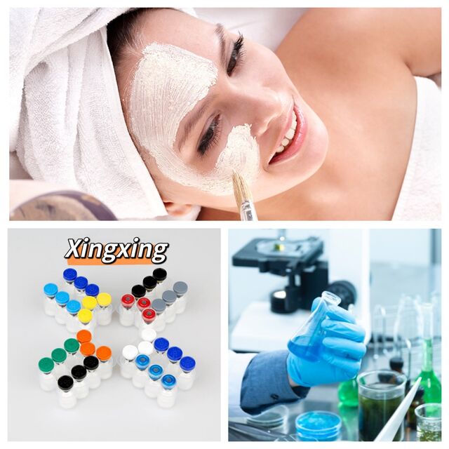 Peptide de Cuivre GHK-Cu Certifié GMP en Poudre pour Formules Cosmétiques Avancées Anti-Rides et de Renouvellement de la Peau