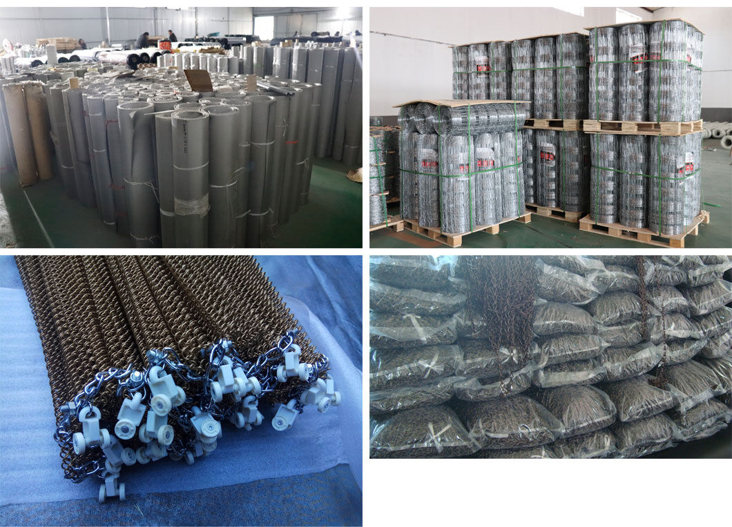 Pagar Jaring Rantai 6ft 8ft 10ft 50*50mm 75*75mm Kawat Jaring Galvanis ...