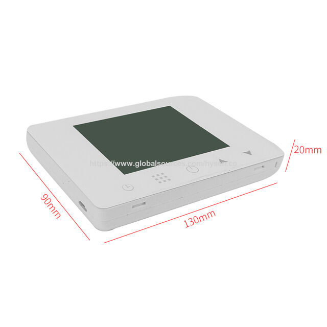 Termostato Inteligente 220V con WiFi e Integración Tuya, Programable Semanalmente para Sistemas de Calefacción por Suelo Radiante
