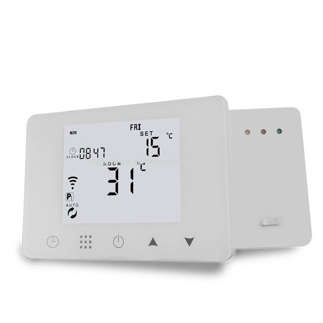 Termostato Inteligente 220V con WiFi e Integración Tuya, Programable Semanalmente para Sistemas de Calefacción por Suelo Radiante
