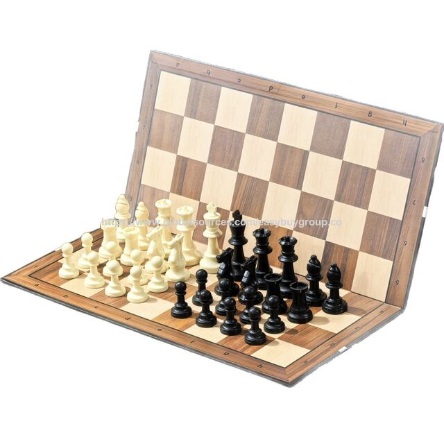 Juegos de ajedrez al por mayor de madera con incrustaciones de metal Staunton de calidad de reliquia, edición de regalo portátil para adultos