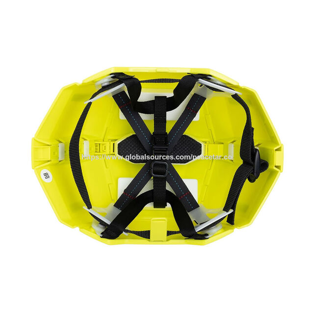 Capacete de segurança dobrável e portátil. Tamanho único para terremotos e instalações públicas em caso de desastre.