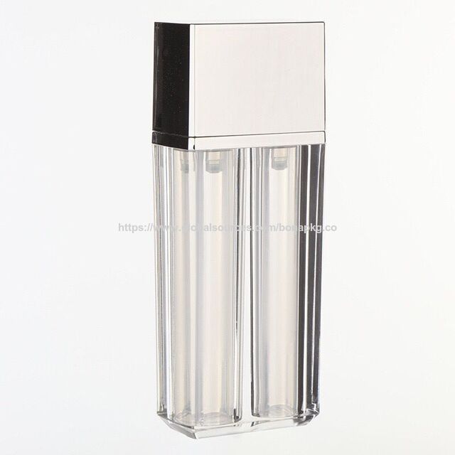 Doppelwandige Airless-Flasche mit Acryl-Außenhülle für Kosmetikverpackungen, 30 ml